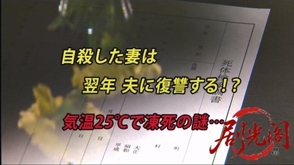 法医学教室の事件ファイル29　自殺した妻は翌年夫に復讐する 気温25℃で凍死の謎.mkv_.jpg